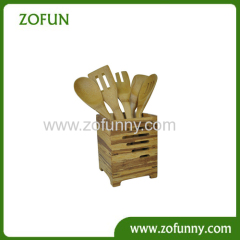 Natural Bamboo Utensil with holder box