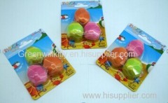 Injection colorful stone eraser