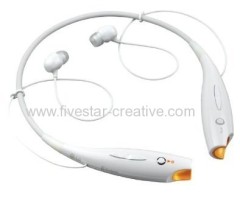 LG Tone Neckband Bluetooth Universal Stereo Wireless Headsets HBS730 White