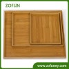 Decorative serving tray bamboo serving trays