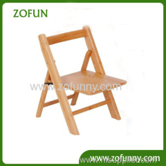 natural bamboo folded chair