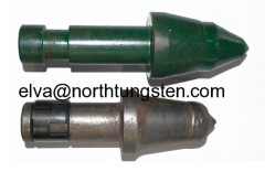 Tungsten carbide button-insert-tip-cutter-cutting tooth-button bit used for cutting soft to medium hard coal beds