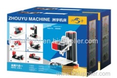 Metal Lathe Mini Multipurpose 6 in 1 Lathe Machine DIY Machine Tool Kit Jigsaw Milling Lathe Drilling Machine