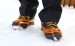 Eight teeth enhanced walking cramponsI ice grippers snow equipment ski boot crampons boots for ice snowshoe crampons