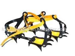 Ten teeth walking cramponsice grippers snow equipment ski boot crampons boots for ice snowshoe crampons