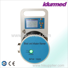 Portable Medical Electronic Infusion fluid and blood Warmer or Heater by CE approved