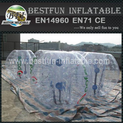 PVC human inflatable bumper bubble ball