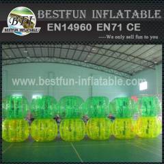 High visible clear bump plastic bubble ball