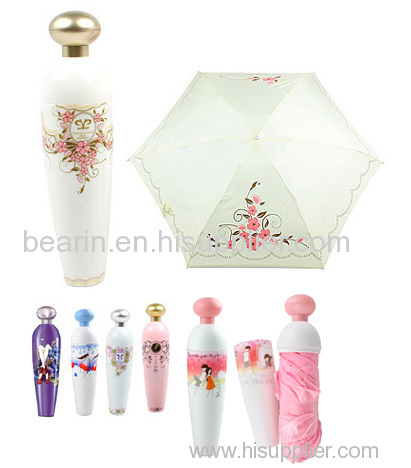 Perfume Plastic Bottle Umbrella