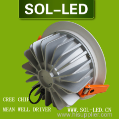 7W 12W 15W 20W 30W LED Down Light CREE CHIP Downlight Recesssed LED Downlight