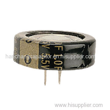 Through Hole Electric Double Layer Gold Capacitor