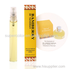 Female Spray Tube Perfume With Color Box 10ml