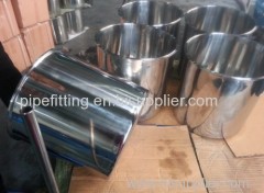 Sanitary stainless steel recover pipe non standard parts