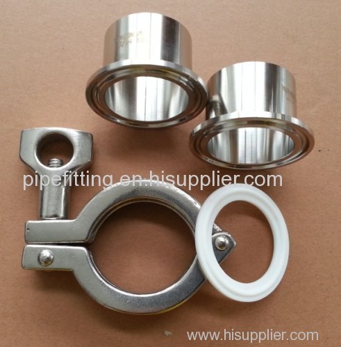 stainless steel sanitary high clamp pressure clamp