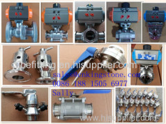 stainless steel sanitary tri clamp ball valve