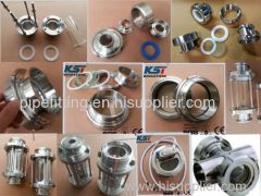 sanitary stainless steel tri clamped union sight glass