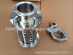 sanitary stainless steel tri clamped union sight glass