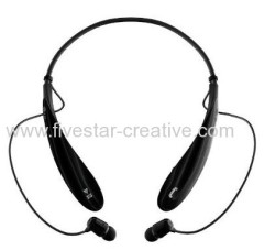 LG Electronics Tone Ultra HBS-800 Wireless Bluetooth Stereo Headsets With Mic Retail Packaging Black