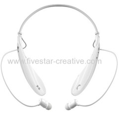 LG Mobile HBS-800 White Bluetooth Noise Cancelling Stereo Headset HBS-800