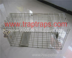 Single Door Bait Rat Cage Trap