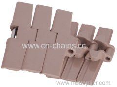 882 Plastic modular slat top radius conveyor chain