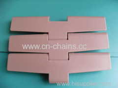 882 Plastic modular slat top radius conveyor chain