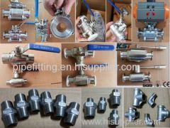 Stainless steel threaded NPT BSP fittings