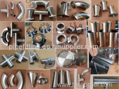 Sanitary stainless steel end cap customs parts lid parts