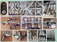 Sanitary stainless steel end cap customs parts lid parts