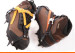 Ten teeth walking cramponsice grippers B snow equipment ski boot crampons boots for ice snowshoe crampons