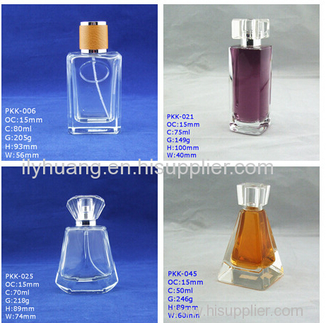 Square Glass Bottle for Perfume