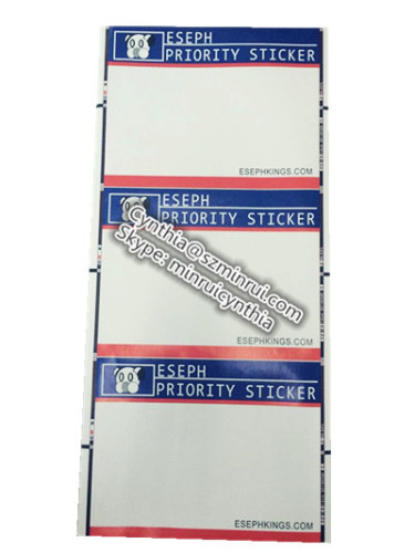 Custom Self-destructive anti-counterfeit Tamper Proof Sticker