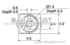 small Ceramic Trimmer Capacitor