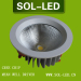 SOL 15W 18W 20W 30W COB LED Downlight Embedded LED Downlight