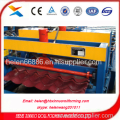 xn hot sale hydraulic type poland glazed tile roll forming machine