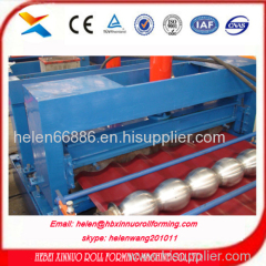 xn hot sale hydraulic type poland glazed tile roll forming machine