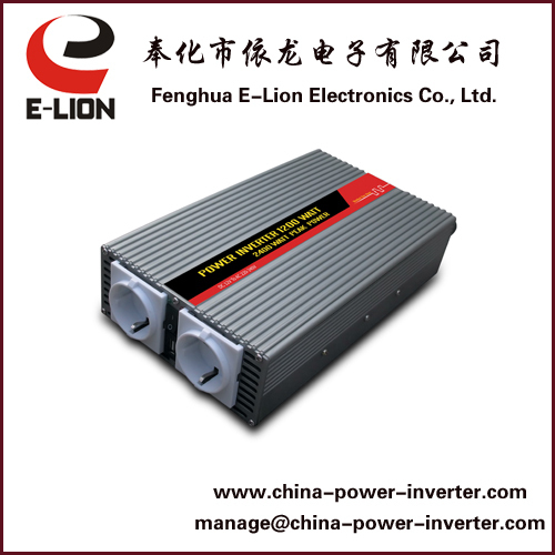 1200W dual sockets with USB power inverter