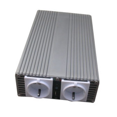 1200W dual sockets with USB power inverter