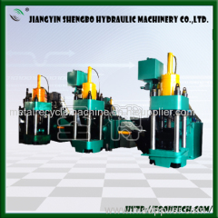 Hydraulic scrap metal powder briquetting press machine