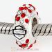 European Style Sterling Silver HD Candy Cane Ride Bead with Austrian Crystal Fashion Jewelry Trend