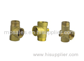 Brass way for water pump