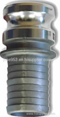 Type E Aluminum Cam &amp; Groove Adapter