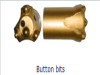 Button bit (weld by induction) go to Neutral and brittle rock