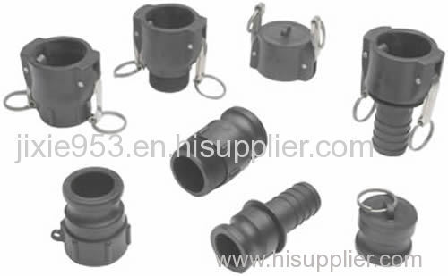 Polypropylene camlocks most chemicals &amp; acid solvents