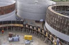 circular oil tank formwork