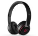 New Beats by Dr.Dre Solo 2 Black Lightweight On-Ear Headphones