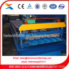 hot sale brazil type 1086 roof tile roll forming machine