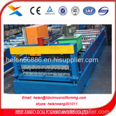 hot sale small waves roof and wall panel roll sheet forming machine;roofing machine; rolling machine