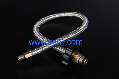 Briaided gas cooker hose