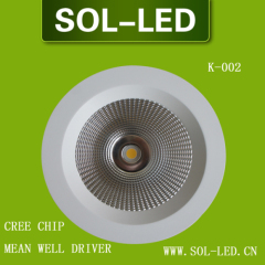 SOL CREE COB 18W LED Downlight MeanWell Driver LED Downlight